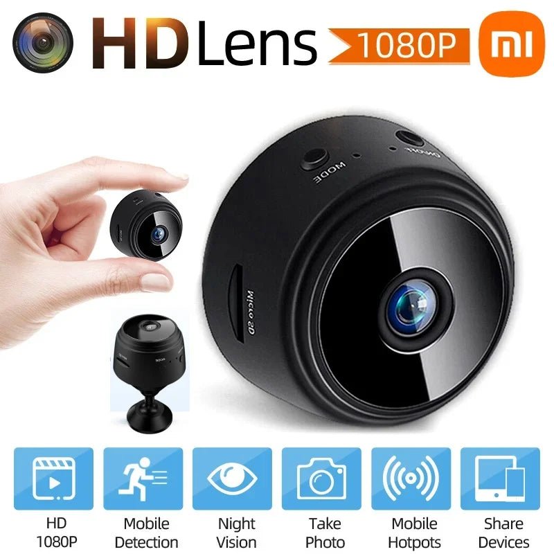 Cat Shop Boys - Xiaomi A9 Mini Camera1080P WiFi Original Monitoring Security Protection With Motion Night Version Wireless Surveillance Cameras