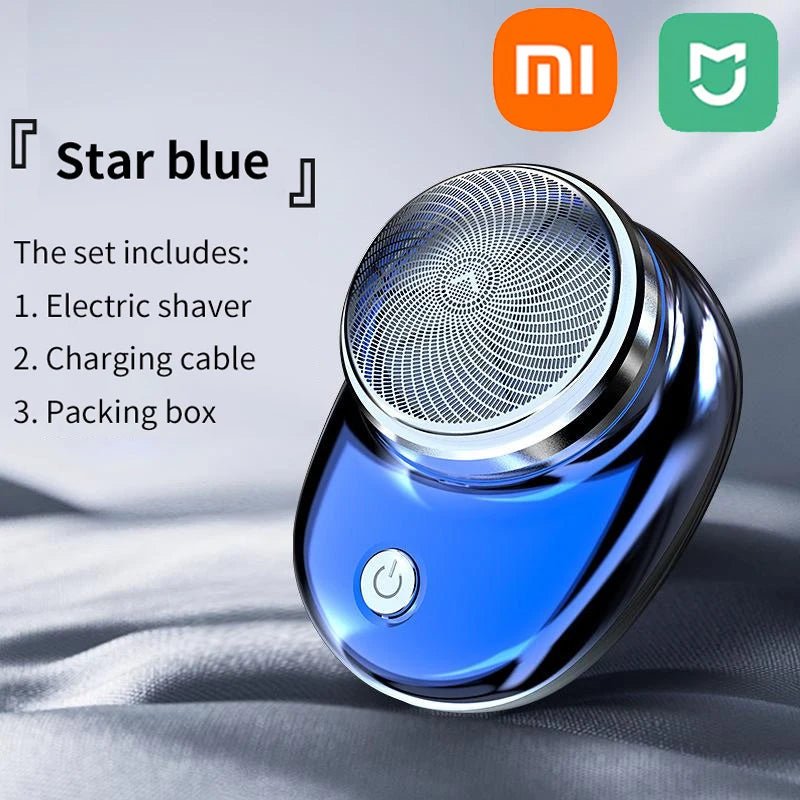 Cat Shop Boys - Xiaomi MIJIA Electric Shaver Charging Mini Pocket Travel Razor Portable Wireless Detachable Shaver Facial Beard Hair Trimmer