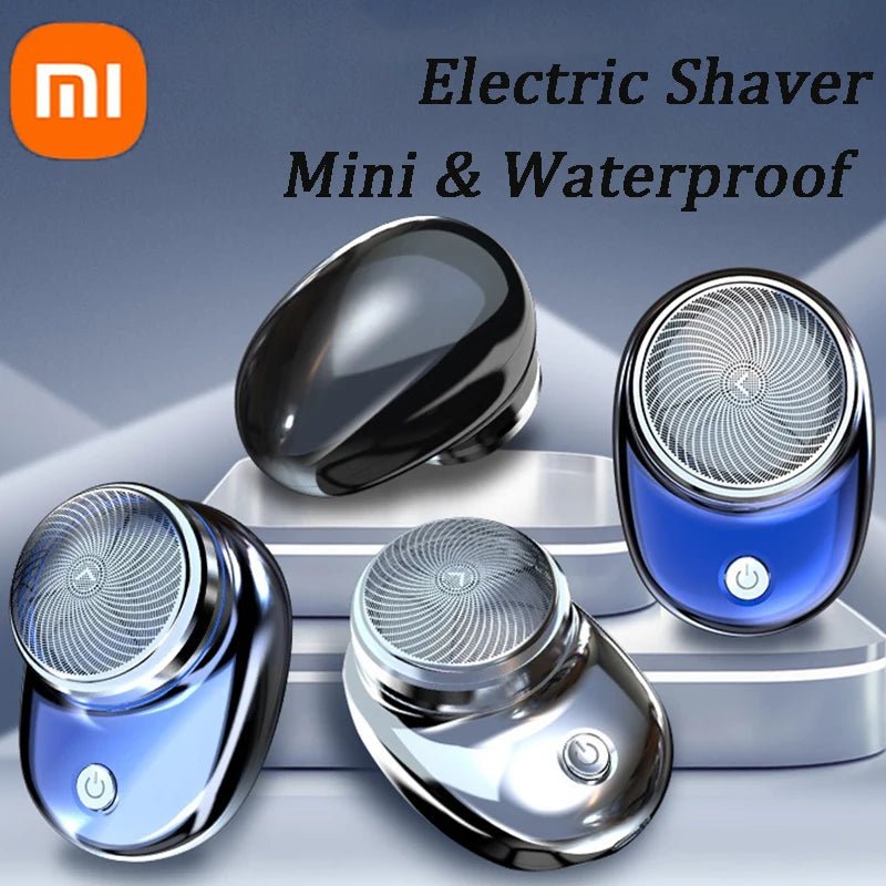 Cat Shop Boys - Xiaomi MIJIA Electric Shaver Charging Mini Pocket Travel Razor Portable Wireless Detachable Shaver Facial Beard Hair Trimmer