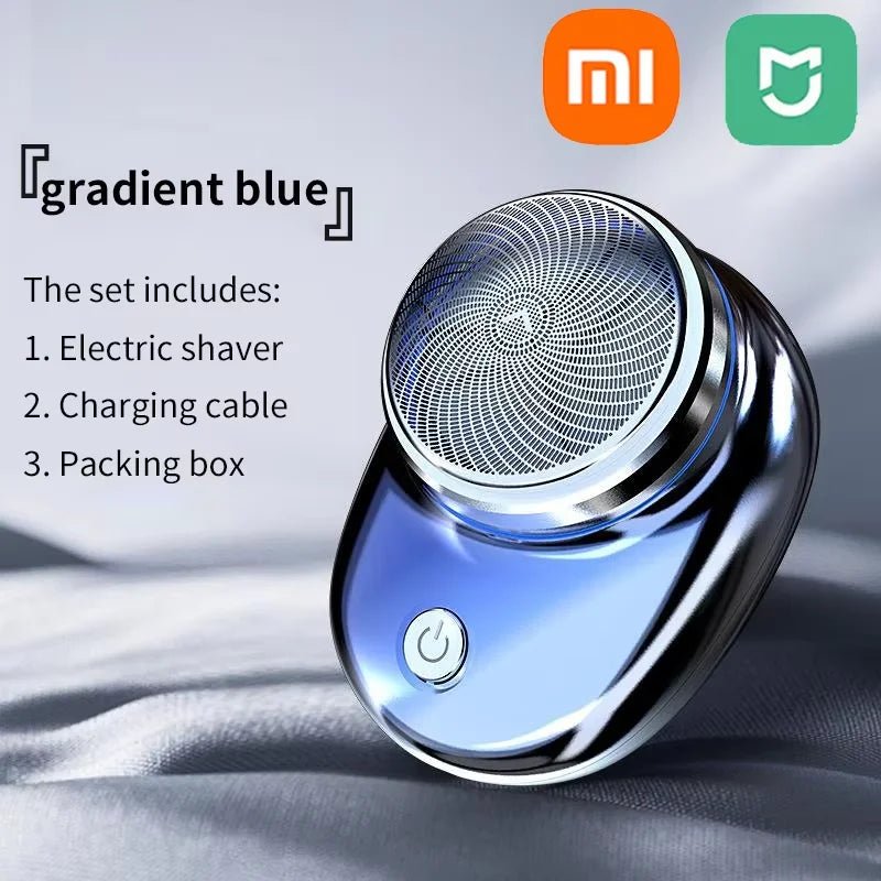 Cat Shop Boys - Xiaomi MIJIA Electric Shaver Charging Mini Pocket Travel Razor Portable Wireless Detachable Shaver Facial Beard Hair Trimmer