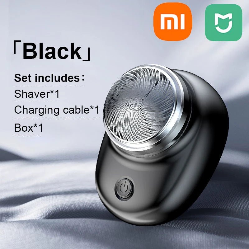 Cat Shop Boys - Xiaomi MIJIA Electric Shaver Charging Mini Pocket Travel Razor Portable Wireless Detachable Shaver Facial Beard Hair Trimmer